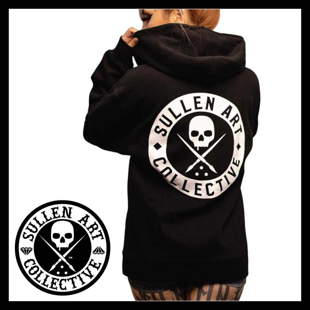Sullen Art Collective BOH Pullover Hoodie in Excellent Condition Men’s Size (XS)